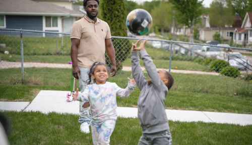 Family Playing