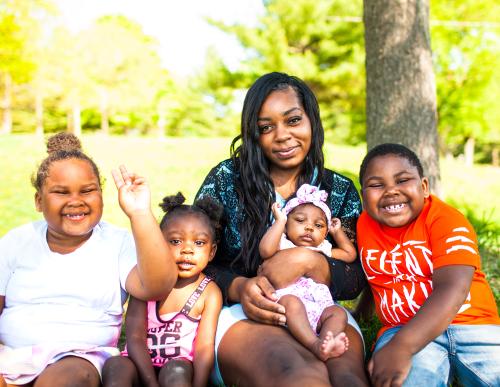 Shanetta and her family