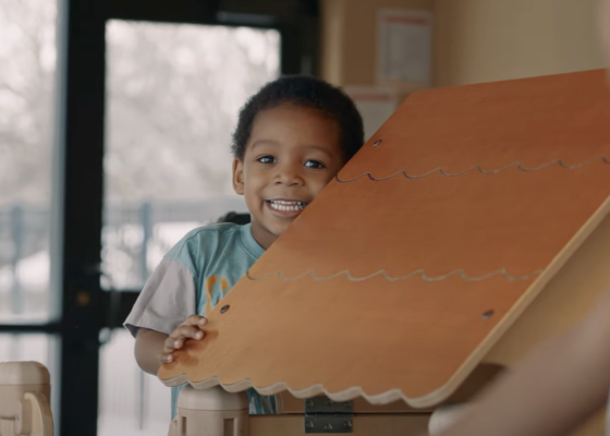 Child playing